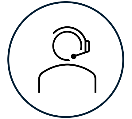 Icon of person with headset on
