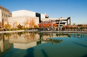 View of Northern Kentucky University from the Loch Norse.