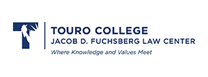 Logo: Touro College Jacob D. Fuchsberg Law Center: Where Knowledge and Values Meet