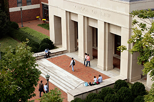 Exterior of law building