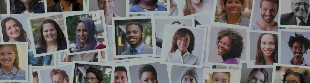 collage of diverse law school applicants