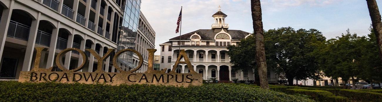 Photo of Greenville Hall on Broadway Campus of Loyola University New Orleans