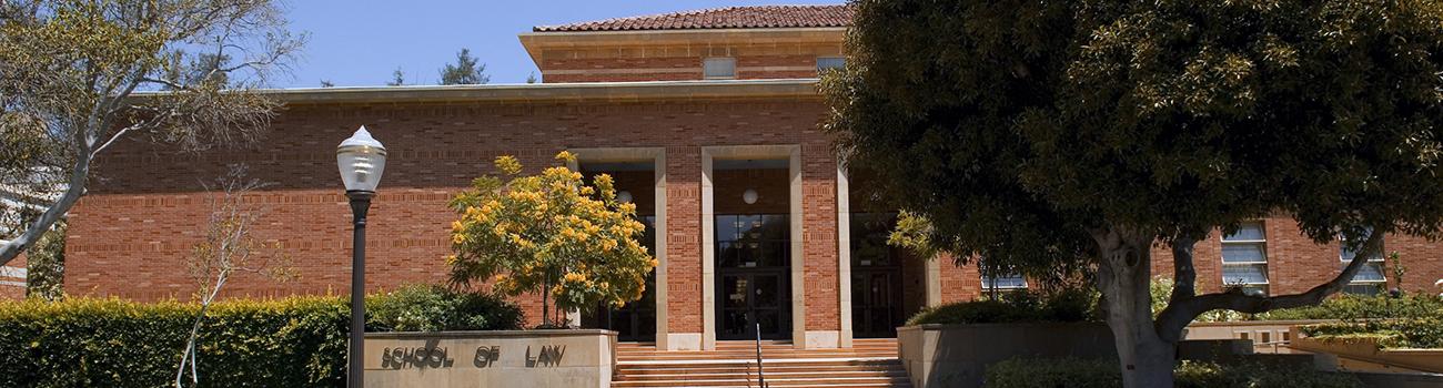 UCLA School of Law Front Entrance