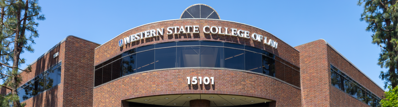 Banner for Western State College of Law