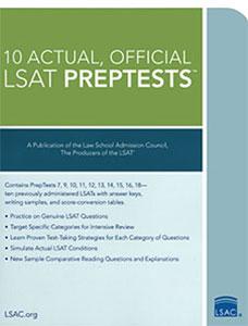 10 Actual PrepTests Cover Art