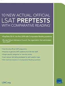 10 New Actual LSAT PrepTests