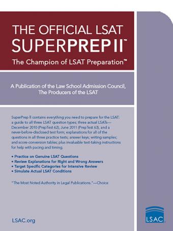 The Official LSAT SuperPrep II cover