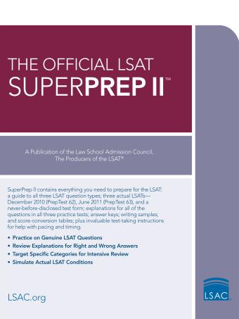 The Official LSAT SuperPrep II
