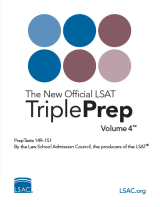 The New Official LSAT TriplePrep Volume 4™