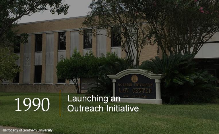 The Southern University Law Center A.A. Lenoir Hall building. Image copyright Southern University.