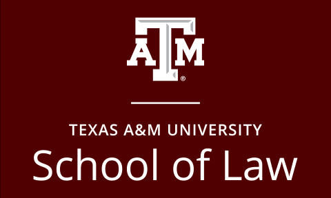 TAMU Law stacked_white_Maroon background