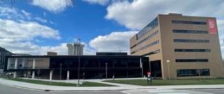 Building on the University of Cincinnati campus.