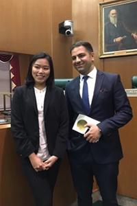 Student and mentor