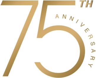 LSAC 75th Anniversary badge