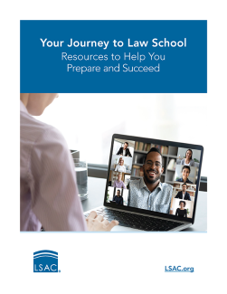 Thumbnail of Your Journey to Law School: Resources to Help You Prepare and Succeed