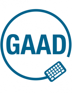 Global Accessibility Awareness Day (GAAD) logo