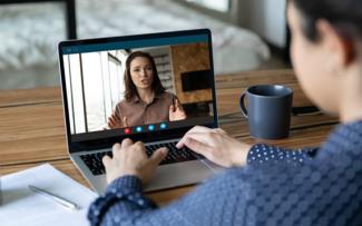meeting virtual with a law school representative