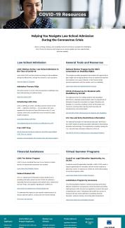 COVID-19 Resources Page