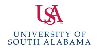 University of Southern Alabama logo logo