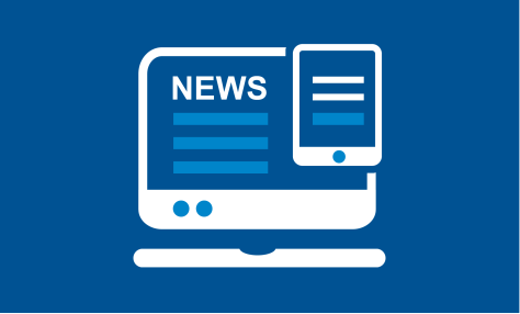 News on a computer screen