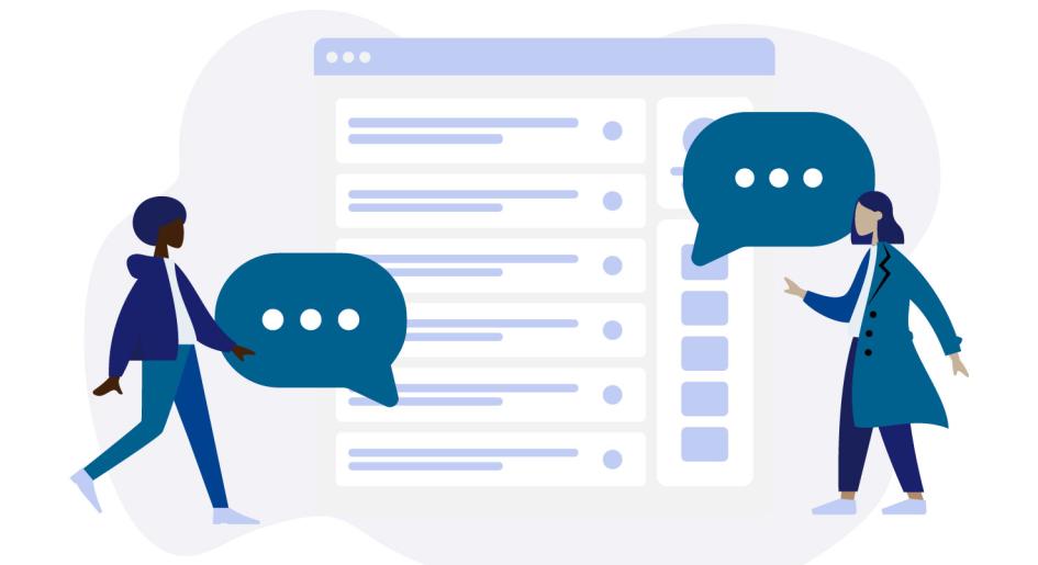 Chatbot conversation