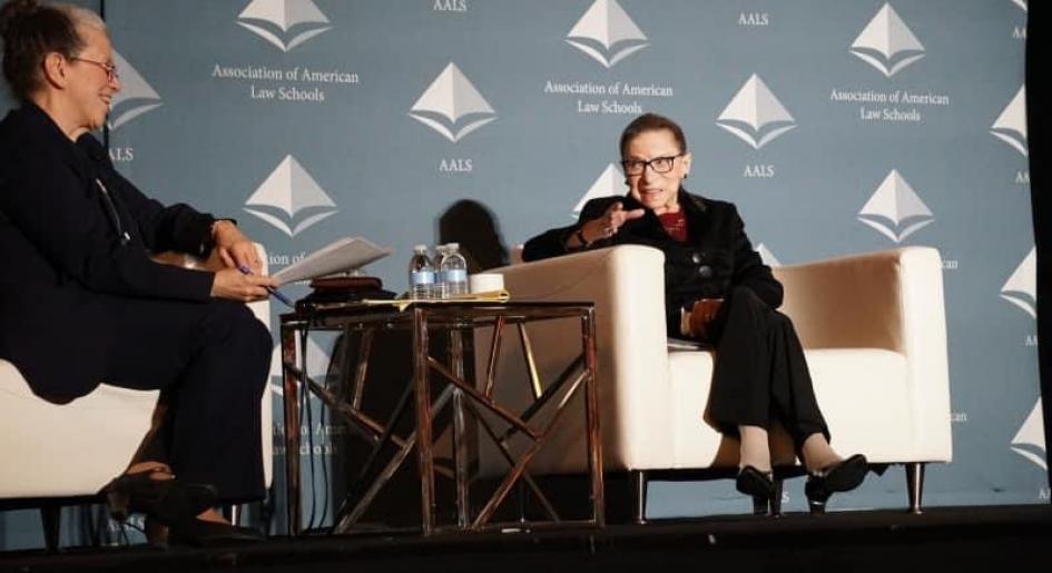 Ruth Bader Ginsberg at AALS