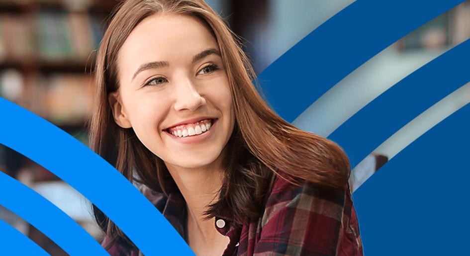 person smiling