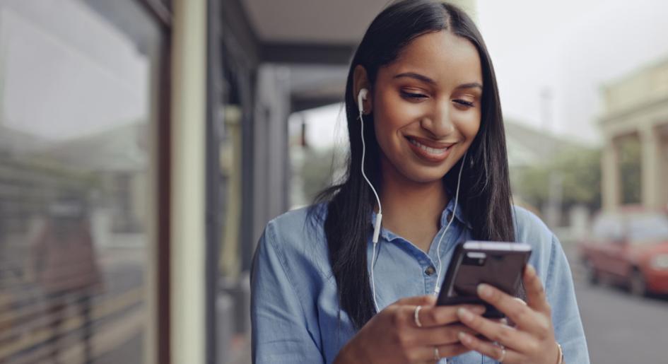 Listening to I Am The Law on the go