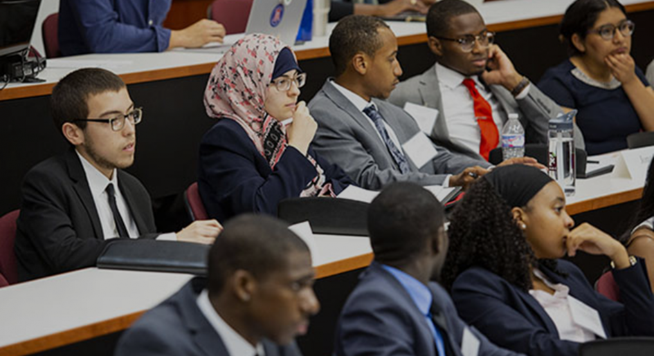 Future Law Students attend a session