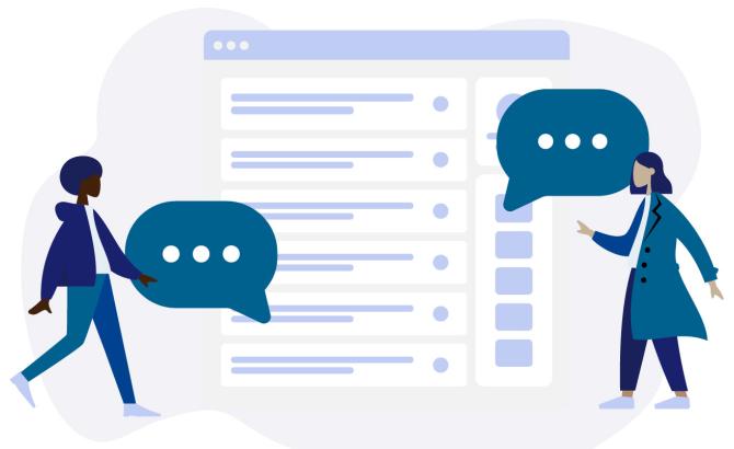 Chatbot conversation