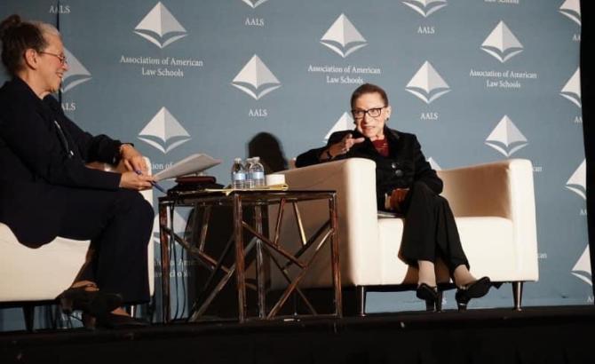 Ruth Bader Ginsberg at AALS